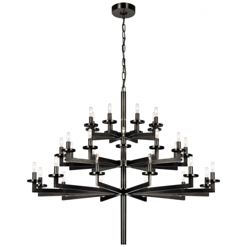 Liaison Triple Tier Chandelier (279|KW 5202BZ)