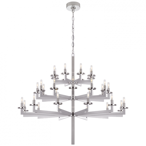 Liaison Triple Tier Chandelier (279|KW 5202PN)