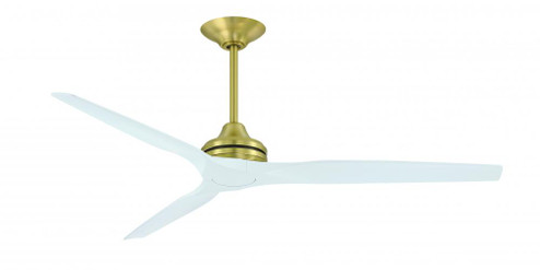 Spitfire DC Custom Indoor/Outdoor Ceiling Fan DC Motor - Brushed Satin Brass (90|MAD6721BS)