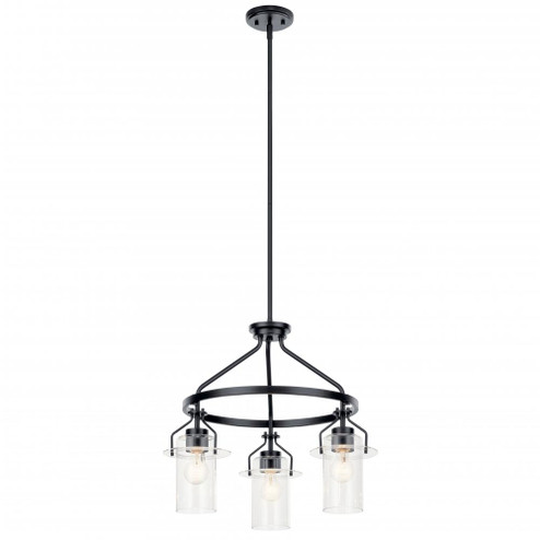 Chandelier 3Lt (2|52377BK)