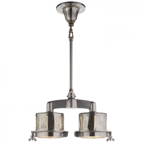 Knockout Double Bar Light (279|TOB 5341PAL-WG)