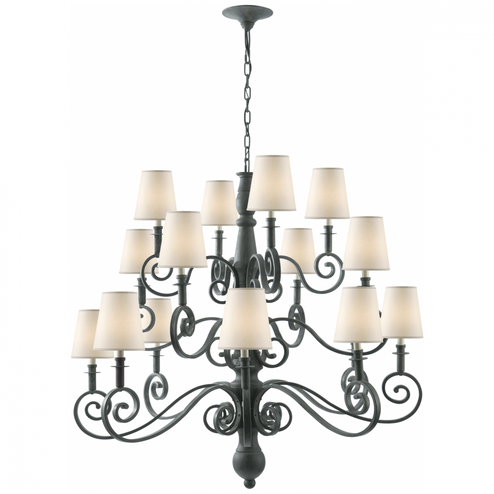 Lillie Road Large Chandelier (279|TOB 5203DG-NP)