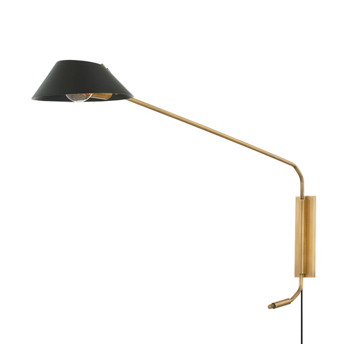 Sacramento Plug-in Sconce (52|PTL8128-PBR/SBK)