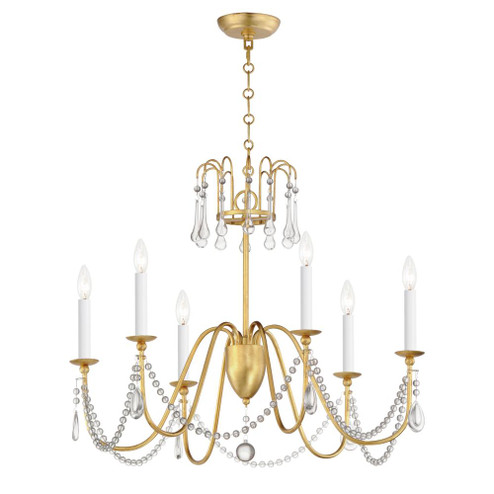 Plumette-Chandelier (19|12166GL/CRY)