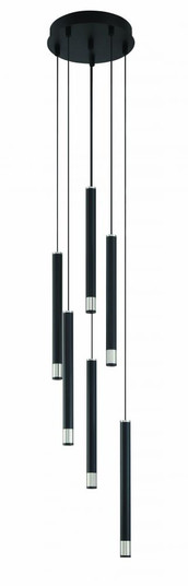 Wand - LED 6 Light Pan Pendant (77|P5404-691-L)