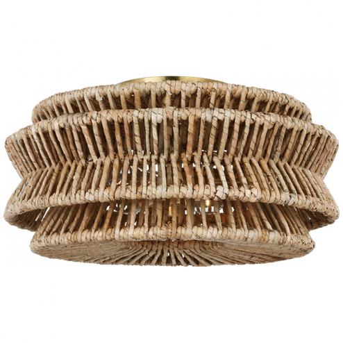 Antigua Large Drum Semi-Flush Mount (279|CHC 4015AB/NAB)