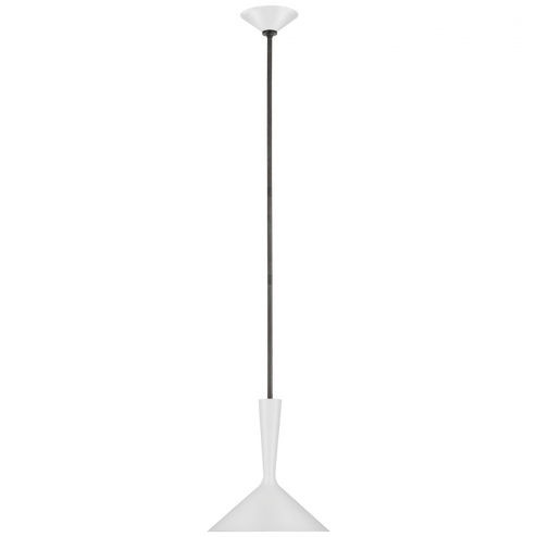 Rosetta Medium Pendant (279|ARN 5540WHT/BZ)