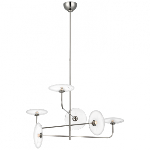 Calvino Large Arched Chandelier (279|S 5692PN-CG)