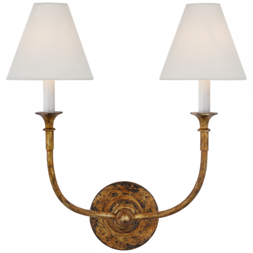 Piaf Double Sconce (279|TOB 2451AG-L)
