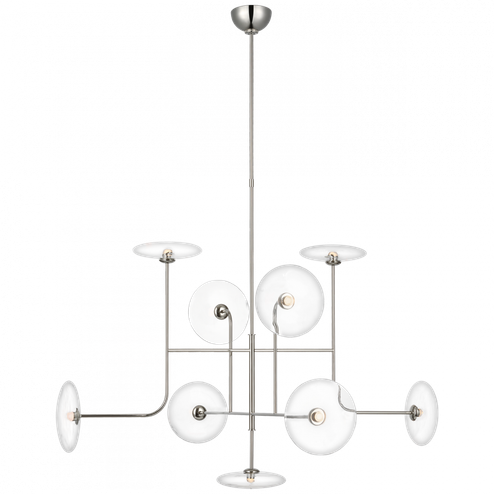 Calvino X-Large Arched Chandelier (279|S 5693PN-CG)