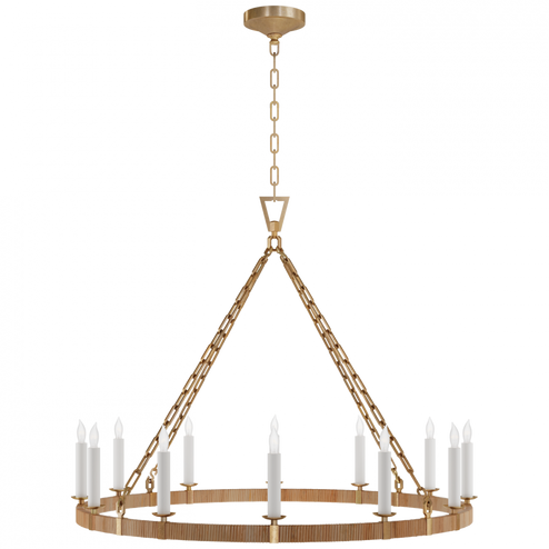 Darlana Large Wrapped Ring Chandelier (279|CHC 5873AB/NRT)