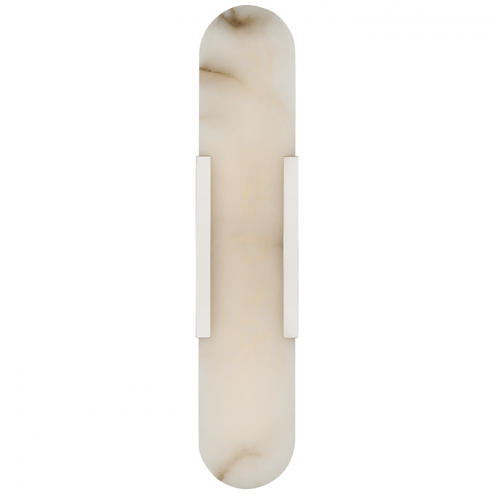 Melange 20'' Elongated Sconce (279|KW 2018PN-ALB)