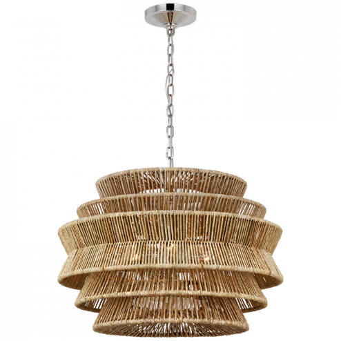 Antigua Medium Drum Chandelier (279|CHC 5016PN/NAB)