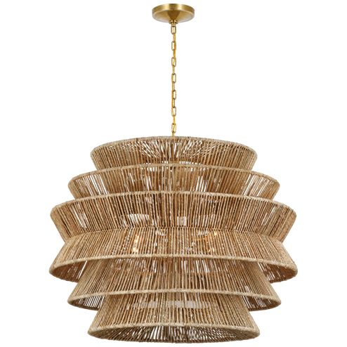 Antigua XL Drum Chandelier (279|CHC 5017AB/NAB)