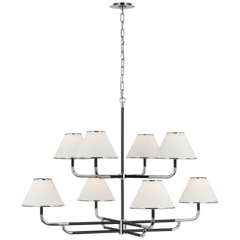 Rigby Grande Two-Tier Chandelier (279|MF 5057PN/EB-L)