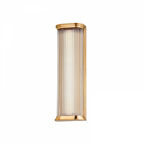 1 LIGHT WALL SCONCE (57|2217-AGB)