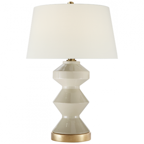 Weller Zig-Zag Table Lamp (279|CHA 8666ICO-L)
