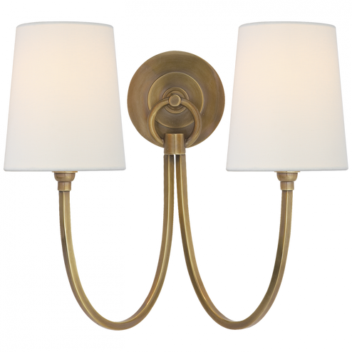 Reed Double Sconce (279|TOB 2126HAB-L)