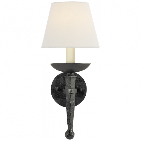 Iron Torch Sconce (279|CHD 1404BR-L)
