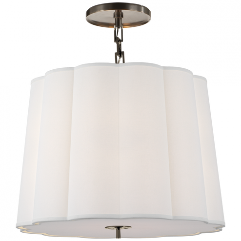 Simple Scallop Large Hanging Shade (279|BBL 5015BZ-L)