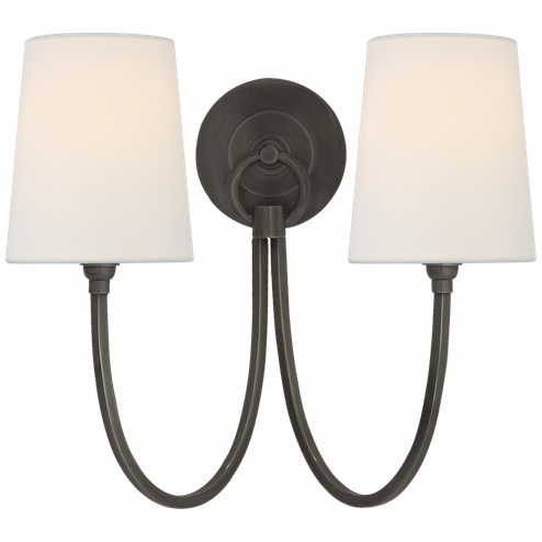 Reed Double Sconce (279|TOB 2126BZ-L)