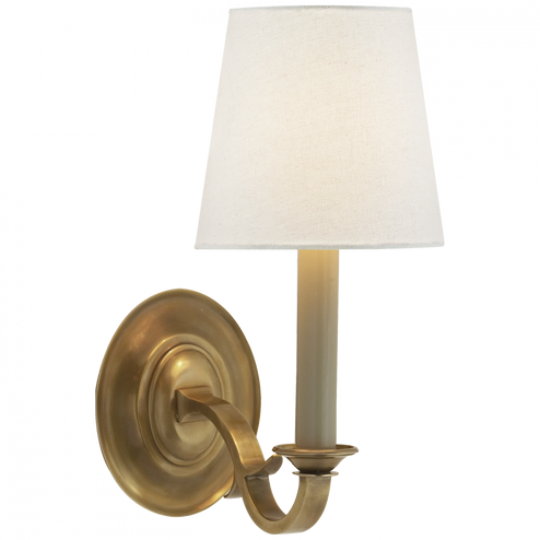Channing Single Sconce (279|TOB 2120HAB-L)