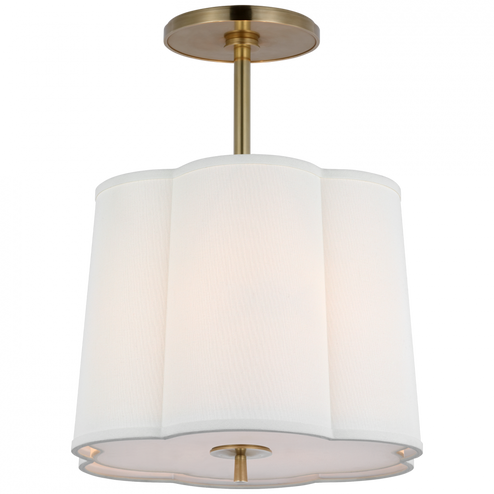 Simple Scallop Hanging Shade (279|BBL 5016SB-L)