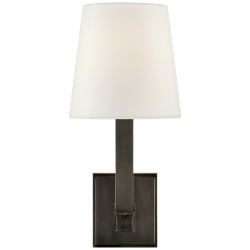 Square Tube Single Sconce (279|SL 2819BZ-L)