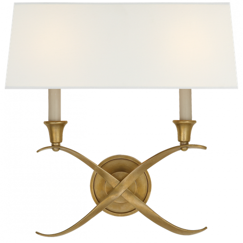Cross Bouillotte Large Sconce (279|CHD 1191AB-L)