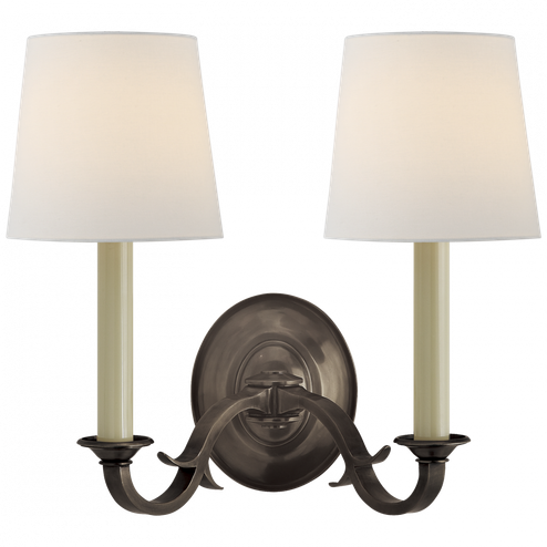 Channing Double Sconce (279|TOB 2121BZ-L)