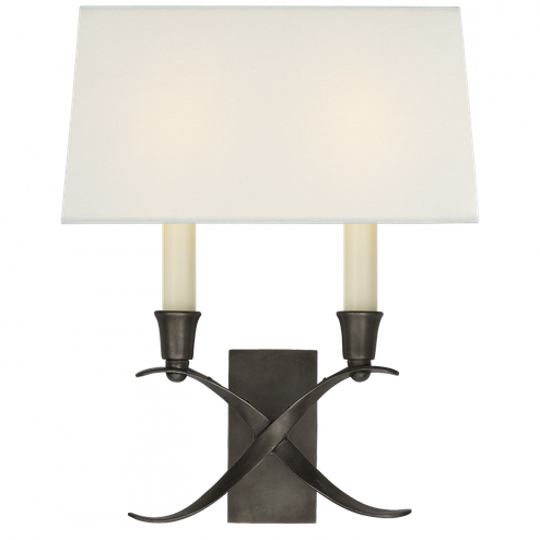 Cross Bouillotte Small Sconce (279|CHD 1190BZ-L)