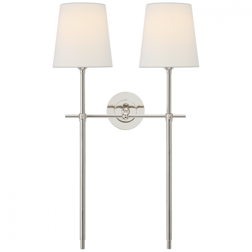 Bryant Large Double Tail Sconce (279|TOB 2025PN-L) Bryant Large Double Tail Sconce (279|TOB 2025PN-L)