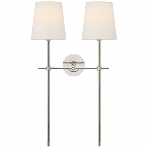 Bryant Large Double Tail Sconce (279|TOB 2025PN-L)