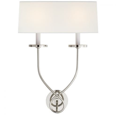 Symmetric Twist Double Sconce (279|CHD 1612PN-L)