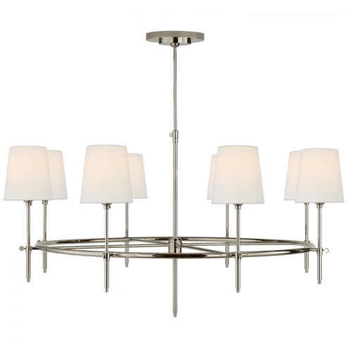 Bryant Large Ring Chandelier (279|TOB 5024PN-L) Bryant Large Ring Chandelier (279|TOB 5024PN-L)