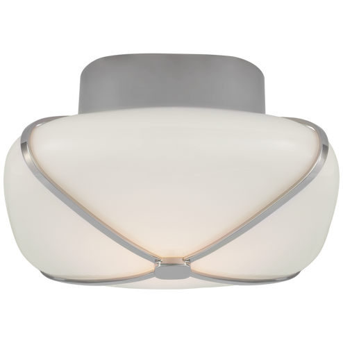 Fondant 8'' Flush Mount (279|CD 4004PN-WG)