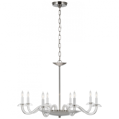 Brigitte Large Chandelier (279|PCD 5020CG/PN)