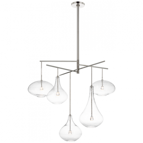 Lomme XL Chandelier (279|CD 5025PN-CG)
