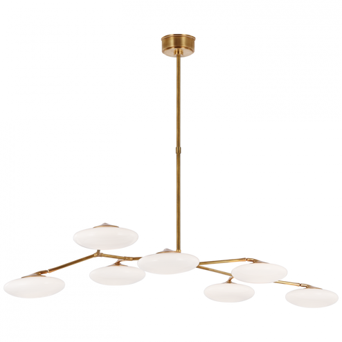 Brindille XL Articulating Linear Chandelier (279|CD 5015SB-WG)