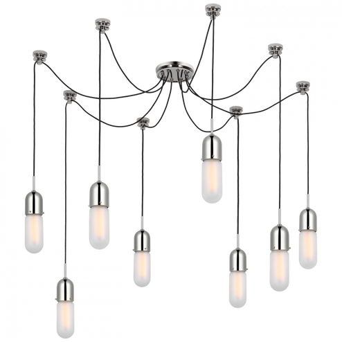 Junio 8-Light Chandelier (279|TOB 5645PN-FG-8)