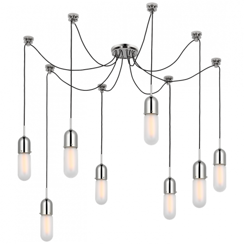 Junio 8-Light Chandelier (279|TOB 5645PN-FG-8)
