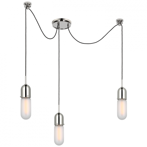 Junio 3-Light Chandelier (279|TOB 5645PN-FG-3)