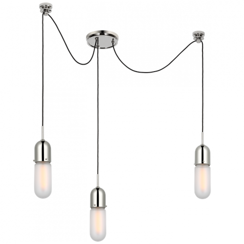 Junio 3-Light Chandelier (279|TOB 5645PN-FG-3)