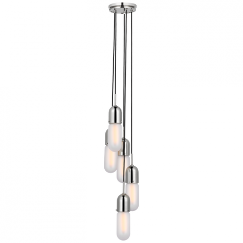 Junio 5-Light Chandelier (279|TOB 5645PN-FG-5)