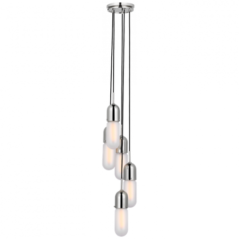 Junio 5-Light Chandelier (279|TOB 5645PN-FG-5)