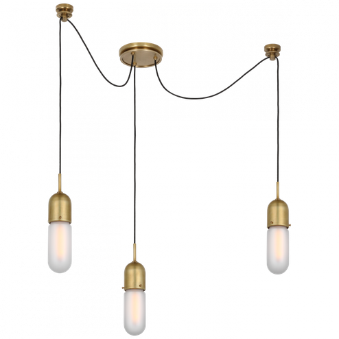Junio 3-Light Chandelier (279|TOB 5645HAB-FG-3)