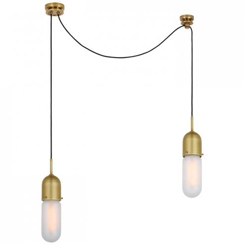 Junio 2-Light Chandelier (279|TOB 5645HAB-FG-2)