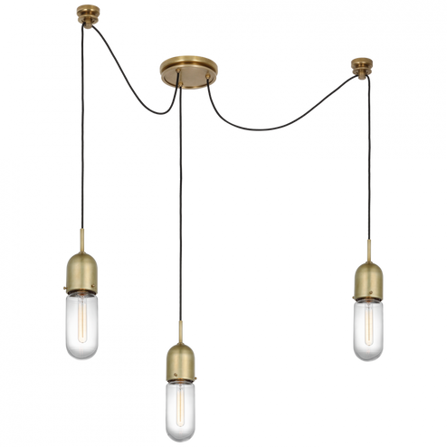 Junio 3-Light Chandelier (279|TOB 5645HAB-CG-3)