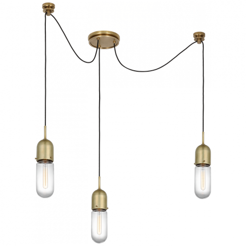 Junio 3-Light Chandelier (279|TOB 5645HAB-CG-3)