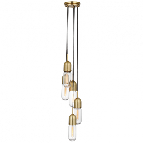 Junio 5-Light Chandelier (279|TOB 5645HAB-CG-5)
